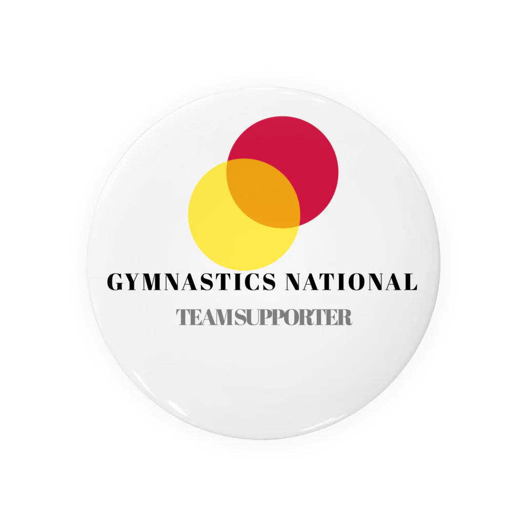 gymnastics fanの体操日本代表サポートグッズ 缶バッジ