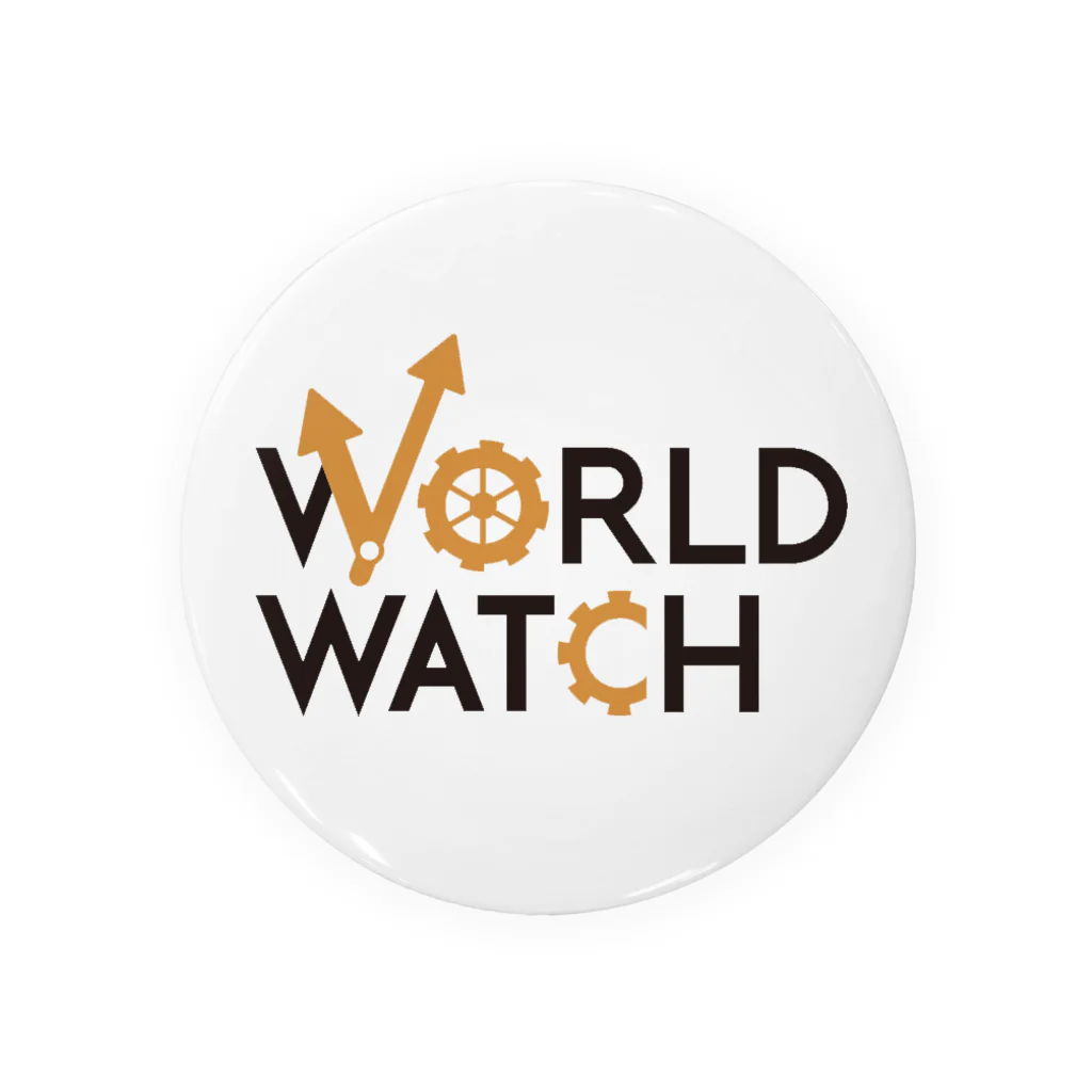 WORLD WATCH OFFICIAL GOODS SHOPのWORLD WATCH 缶バッジ