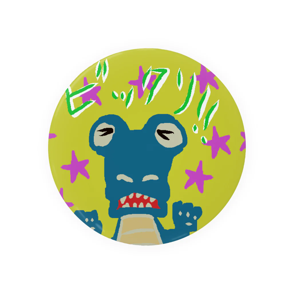 [ DDitBBD. ]のワニさん． Tin Badge