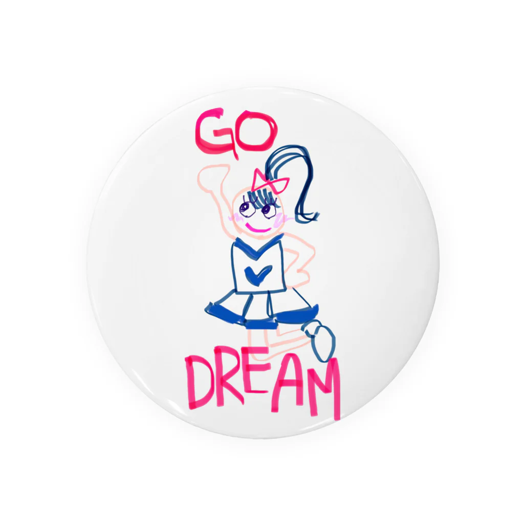 Sumire💜Smile〜Cheerleader〜のGo!Dream! Tin Badge