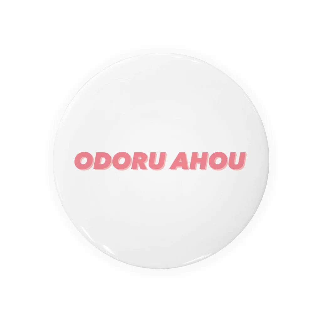 M-integrateのODORU AHOU（ピンク） Tin Badge