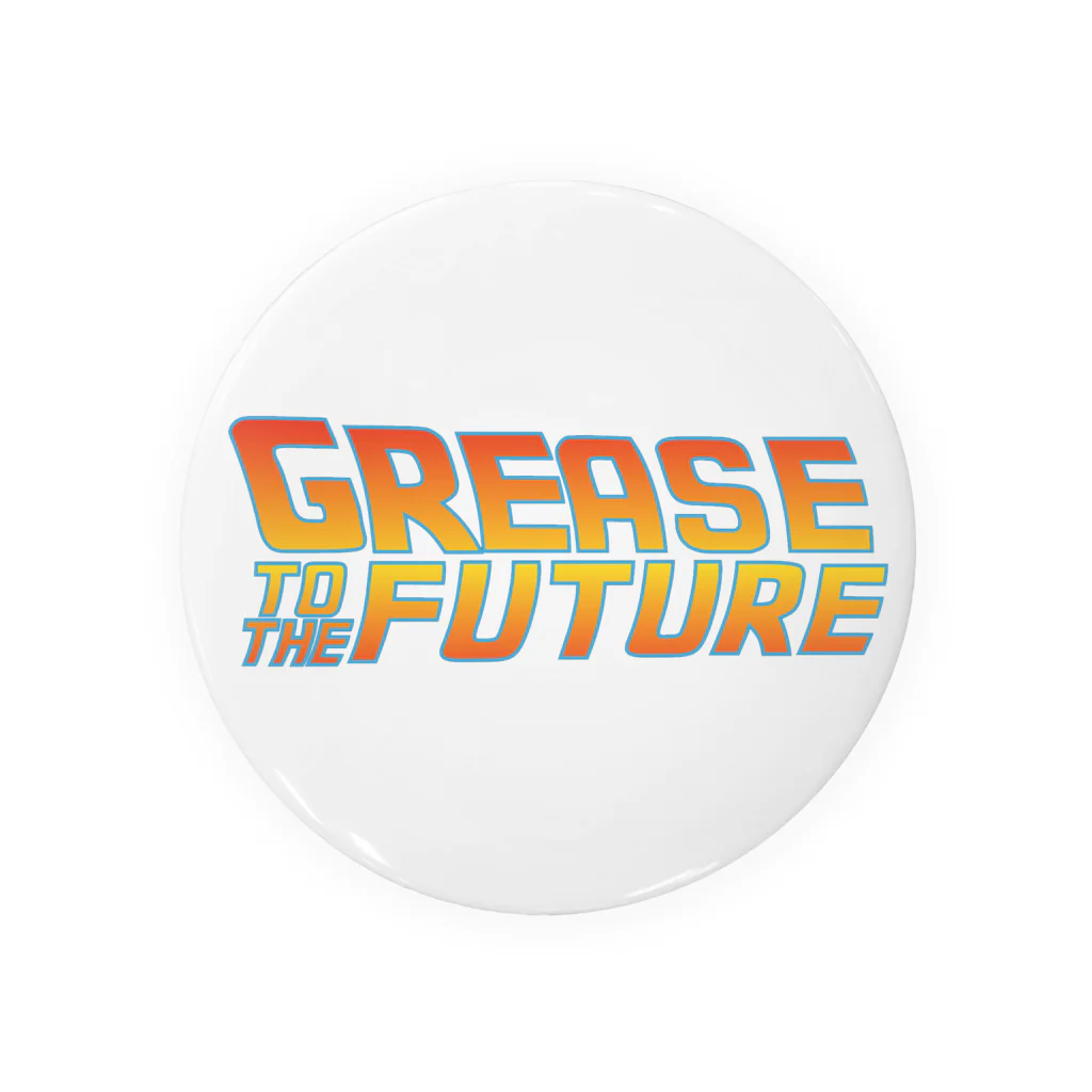 グリースモーターサイクルのgrease フューチャー Tin Badge