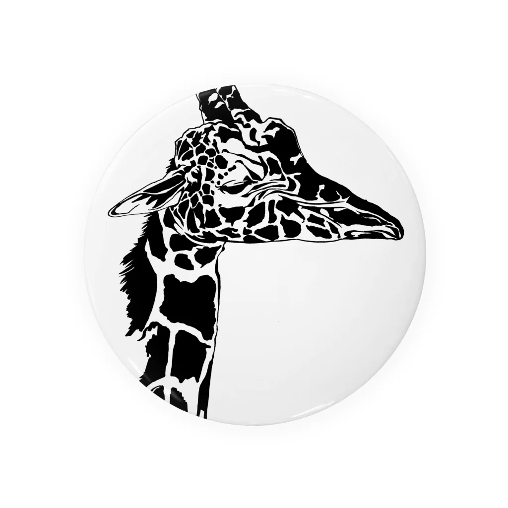 外山さんのお店の Giraffe.T Tin Badge