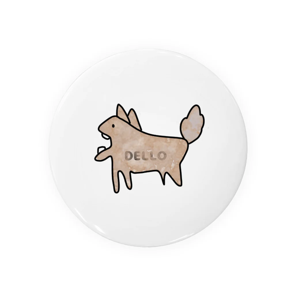 DELLOの01-わんちゃん Tin Badge