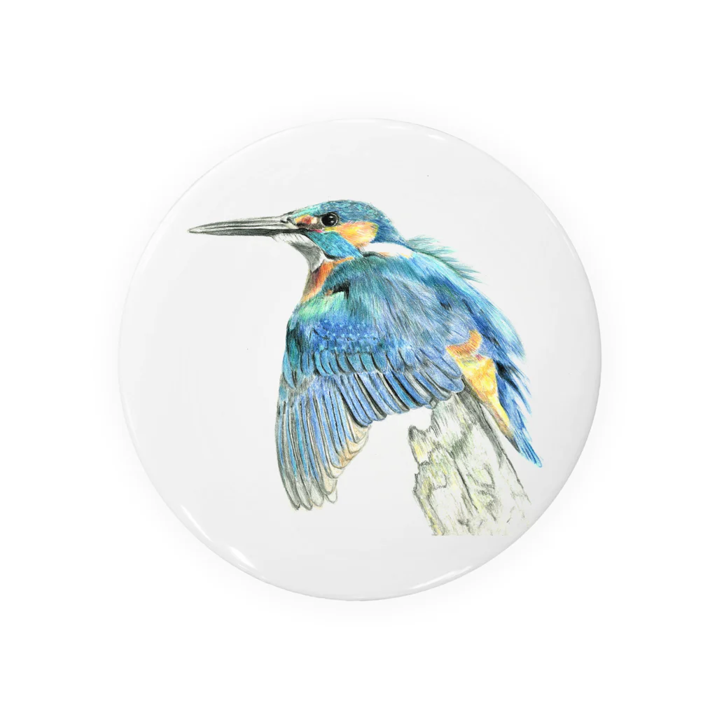 Birdbirdの小鳥　カワセミ Tin Badge