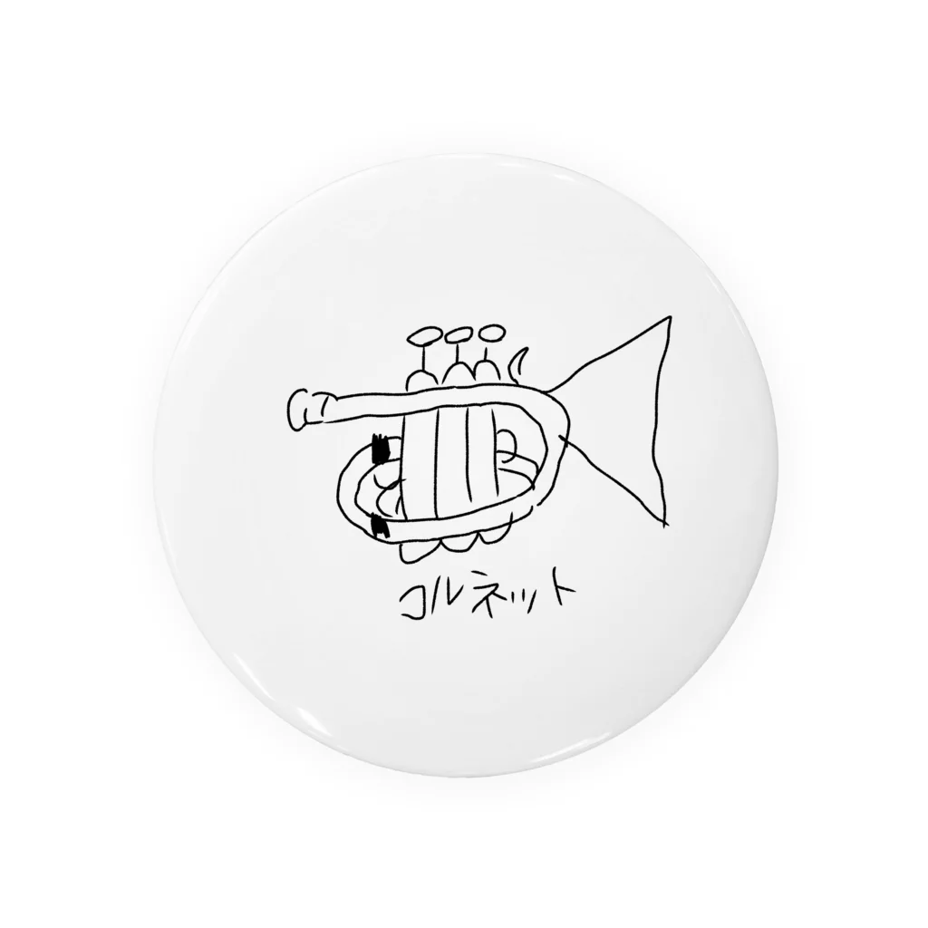 mikoyoの楽器① Tin Badge