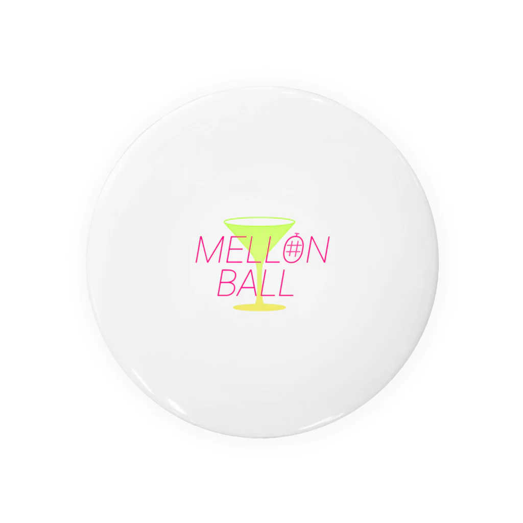 meiroのmellonball goods ロゴ小 缶バッジ