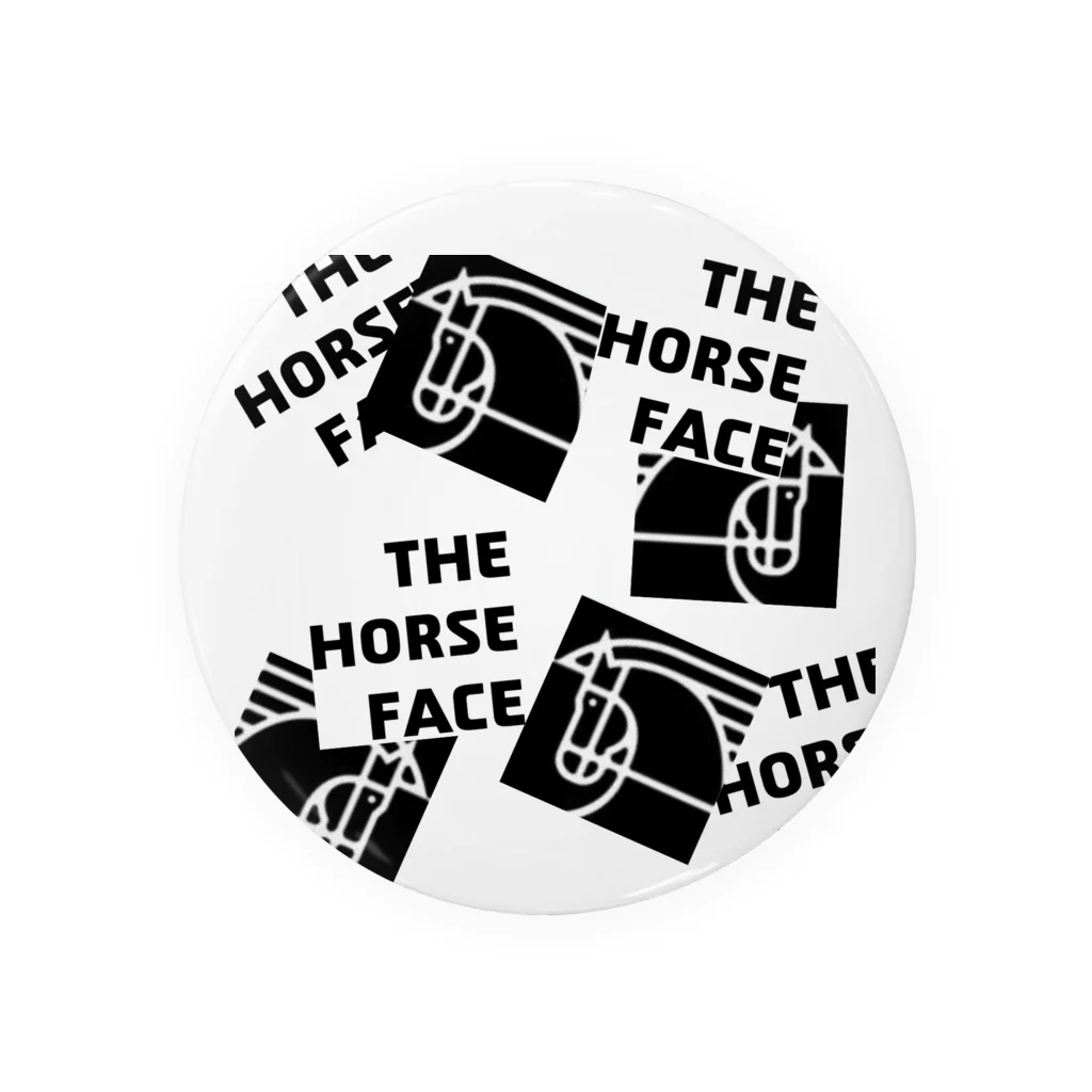 ロゼットステーブル お馬の雑貨屋さん🏇のThe Horse Face② 缶バッジ