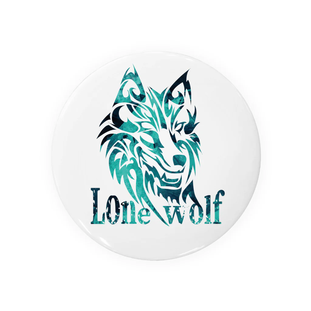 K'sDesignWorksのLoneWolf Tin Badge