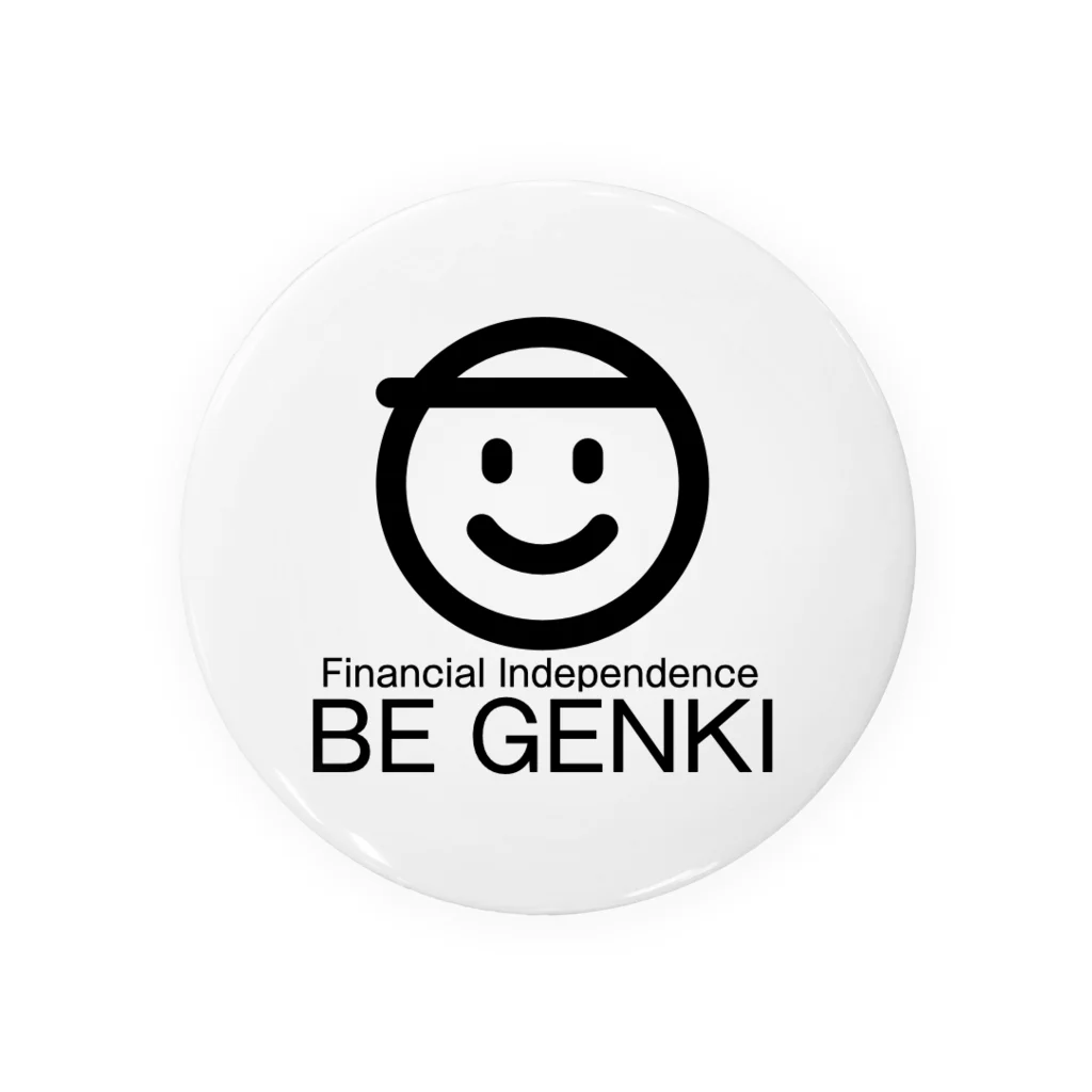 BE GENKIのBE GENKI 缶バッジ