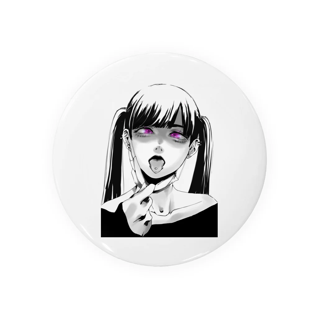 メンヘラ商業士のメンヘラ女 Tin Badge