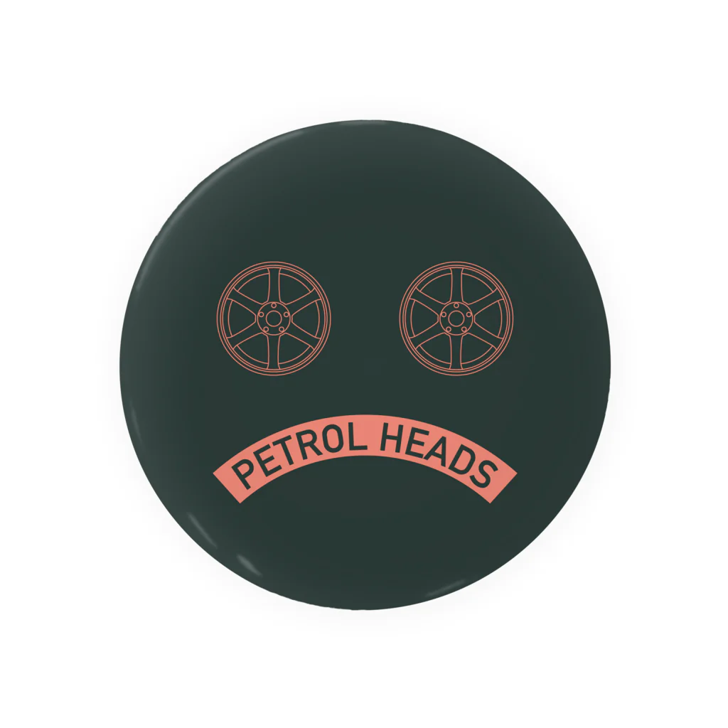 "PETROL HEADS" Designの"PETROL HEADS" 缶バッジ 缶バッジ