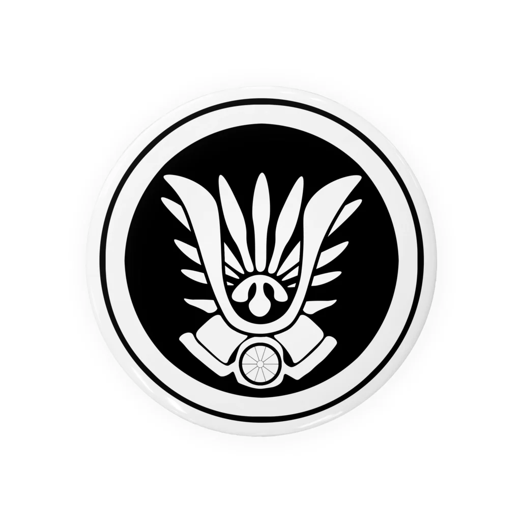 feat. 楯の会（黒） Tin Badge by 独立社PR,LLC ( dokuritsusha