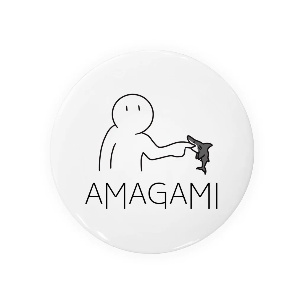 UDONのAMAGAMIシリーズ 〜サメ〜 Tin Badge