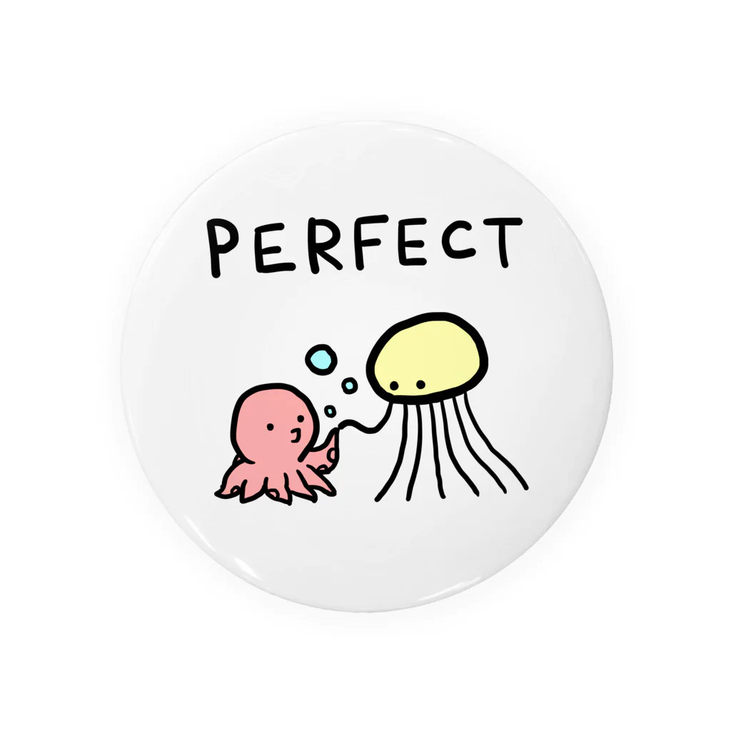 タス店のPERFECT Tin Badge