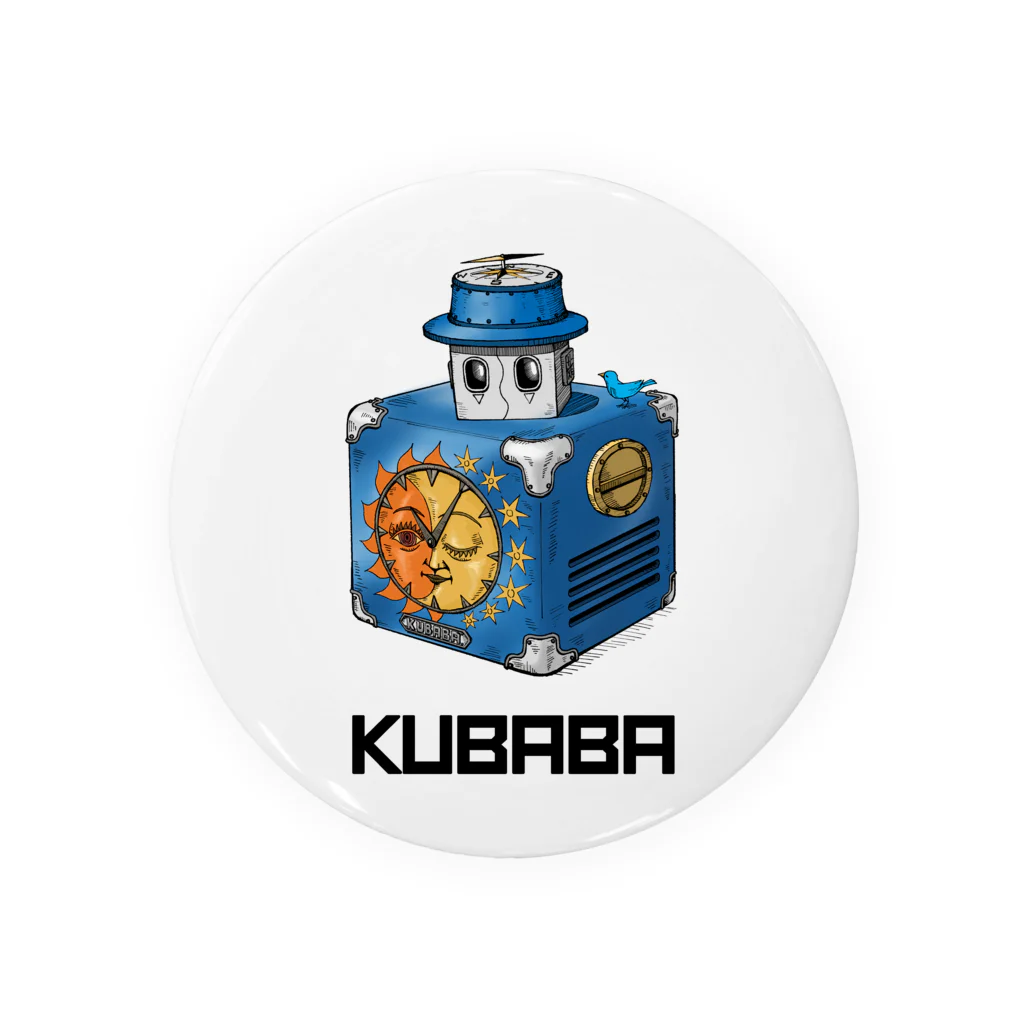 KUBABAと愉快な仲間たちのKUBABA 缶バッジ