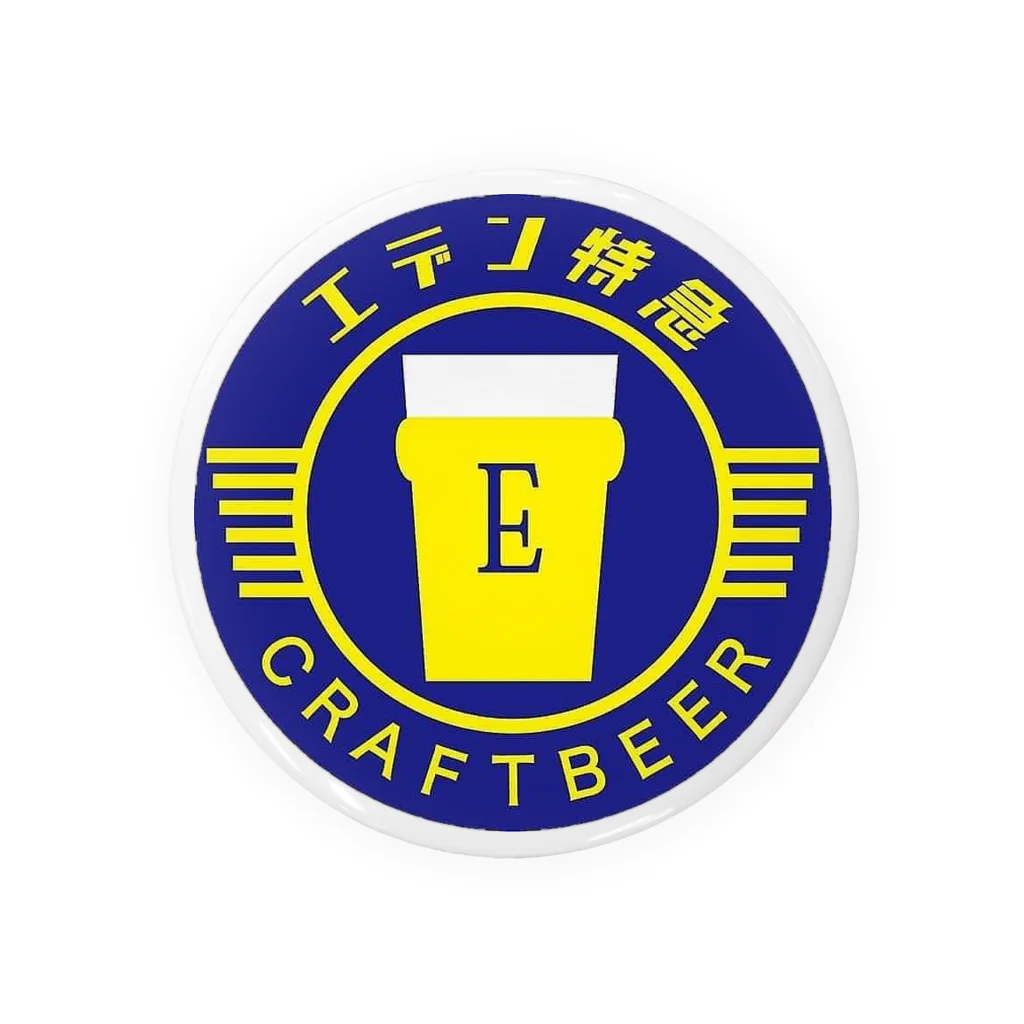 エデン特急のエデン特急ロゴ カラー 缶バッジ