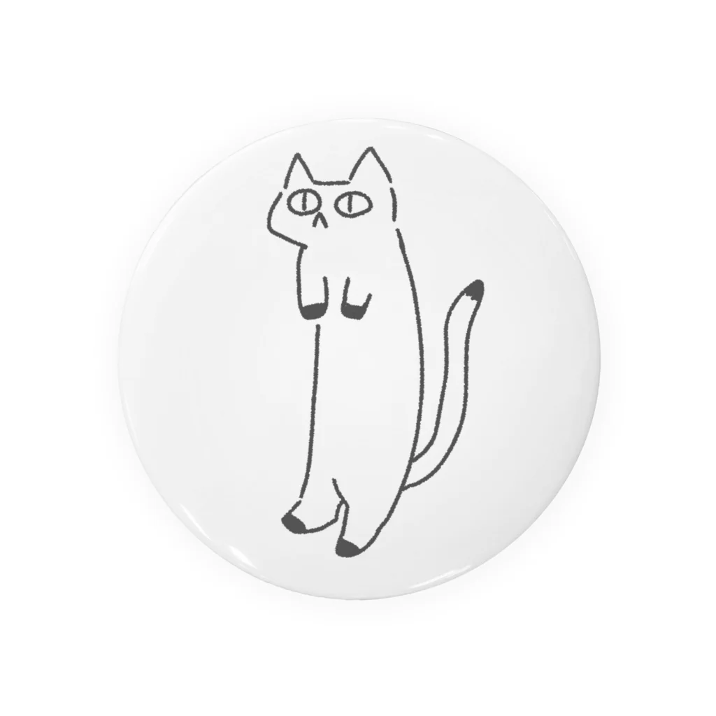 やしのき屋のなが〜〜〜いねこちゃん Tin Badge