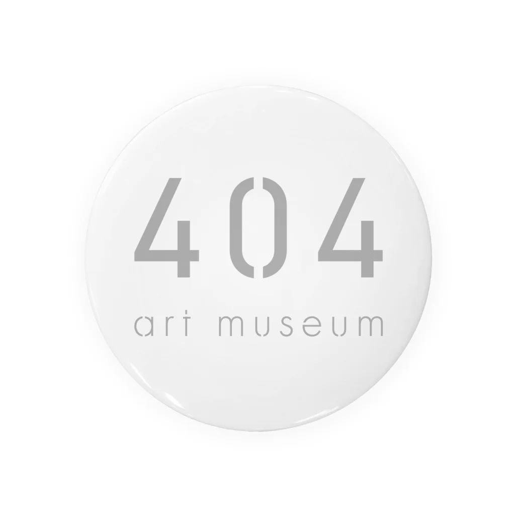 obakesenseiの404美術館ロゴ Tin Badge