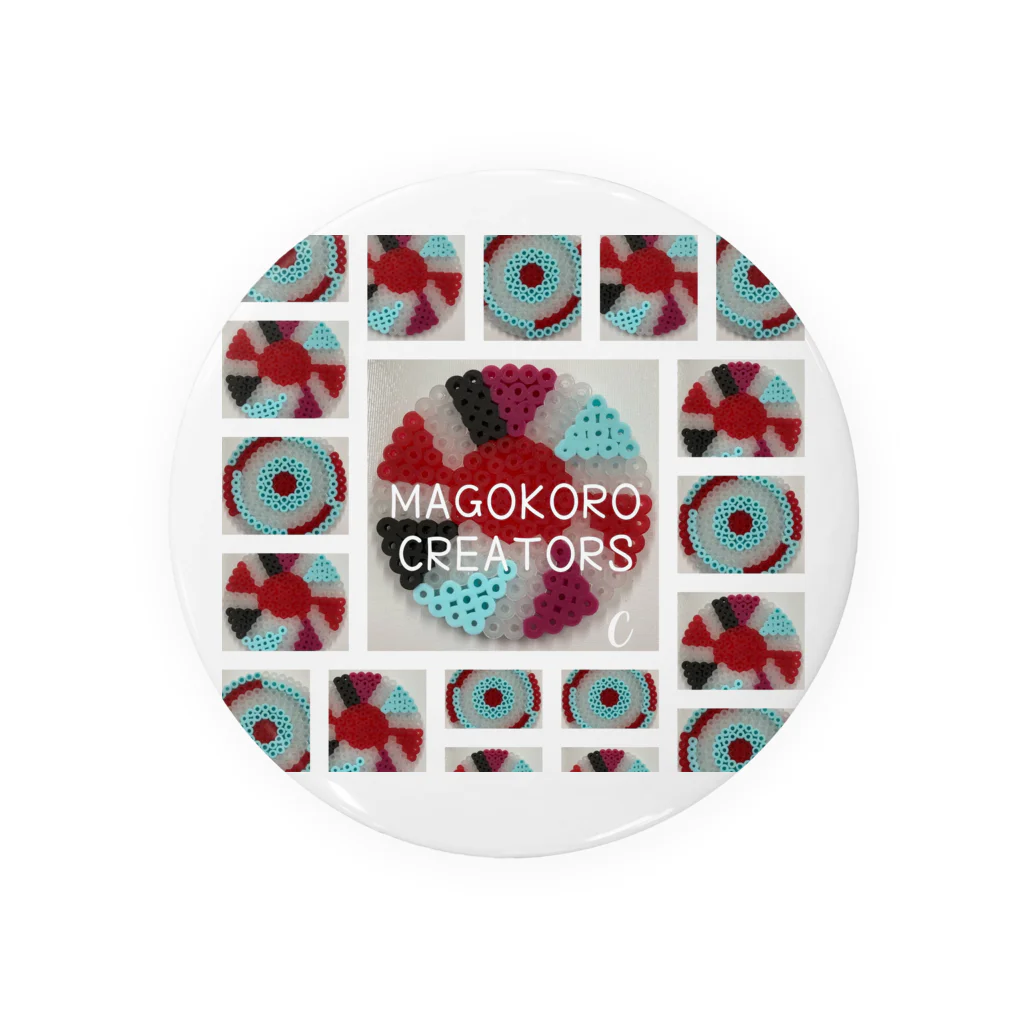 MAGOKORO CREATORS の無題（アイロンビーズ） Tin Badge