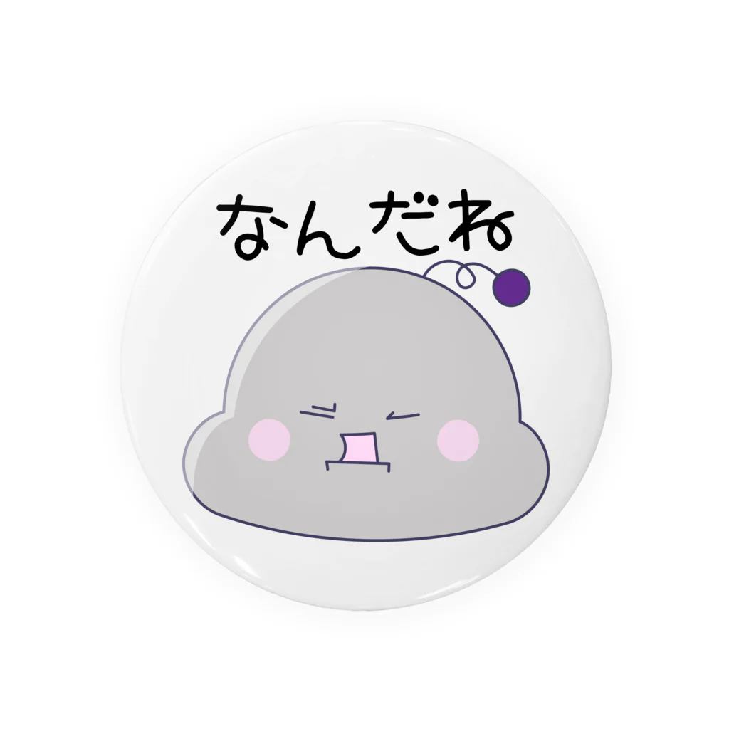 👾えなめるくん公式ショップ👾のなんだね 文句でもあるのかねえなめるくん Tin Badge