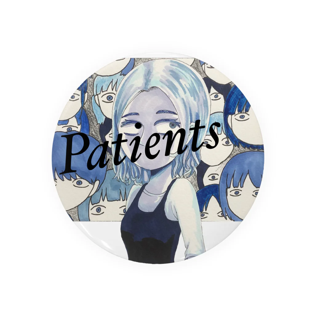 Patients のPatients (D-Type) 缶バッジ