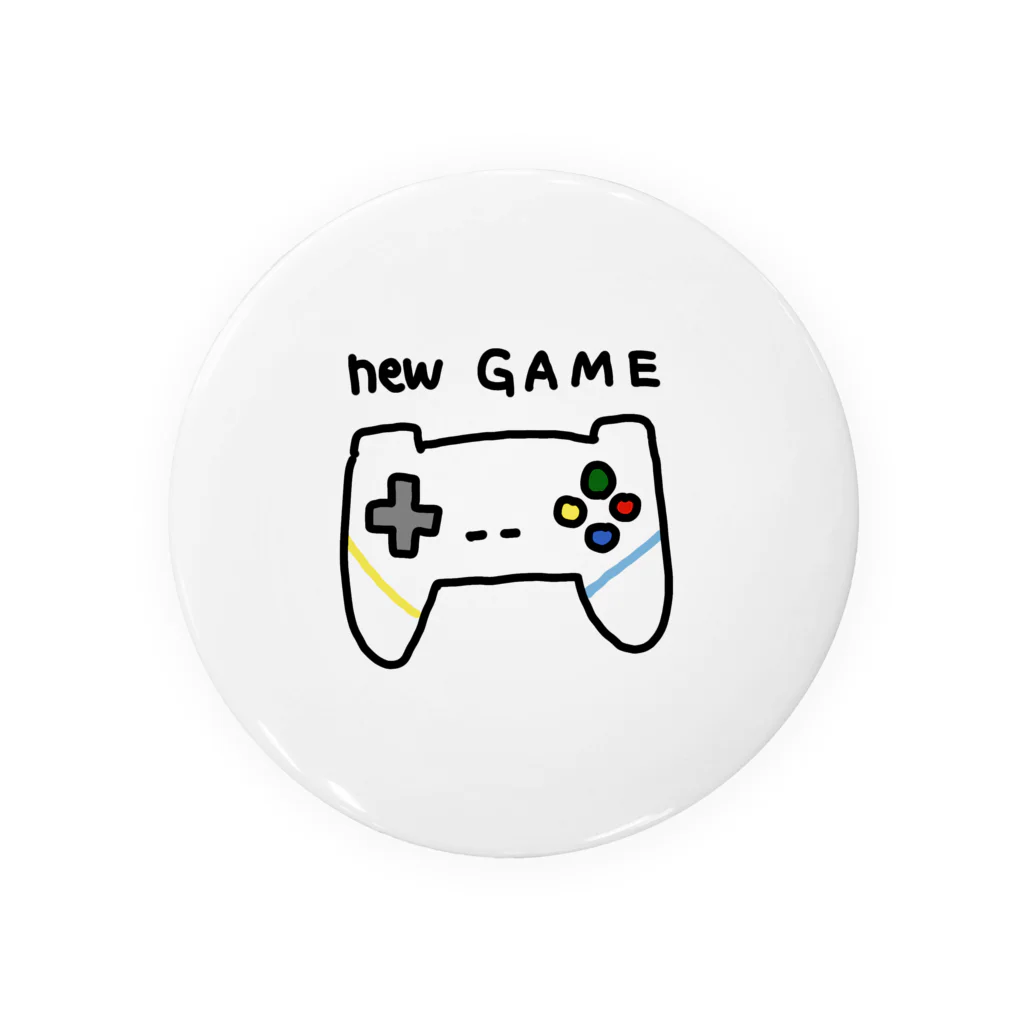 nanosizeのnew GAME Tin Badge