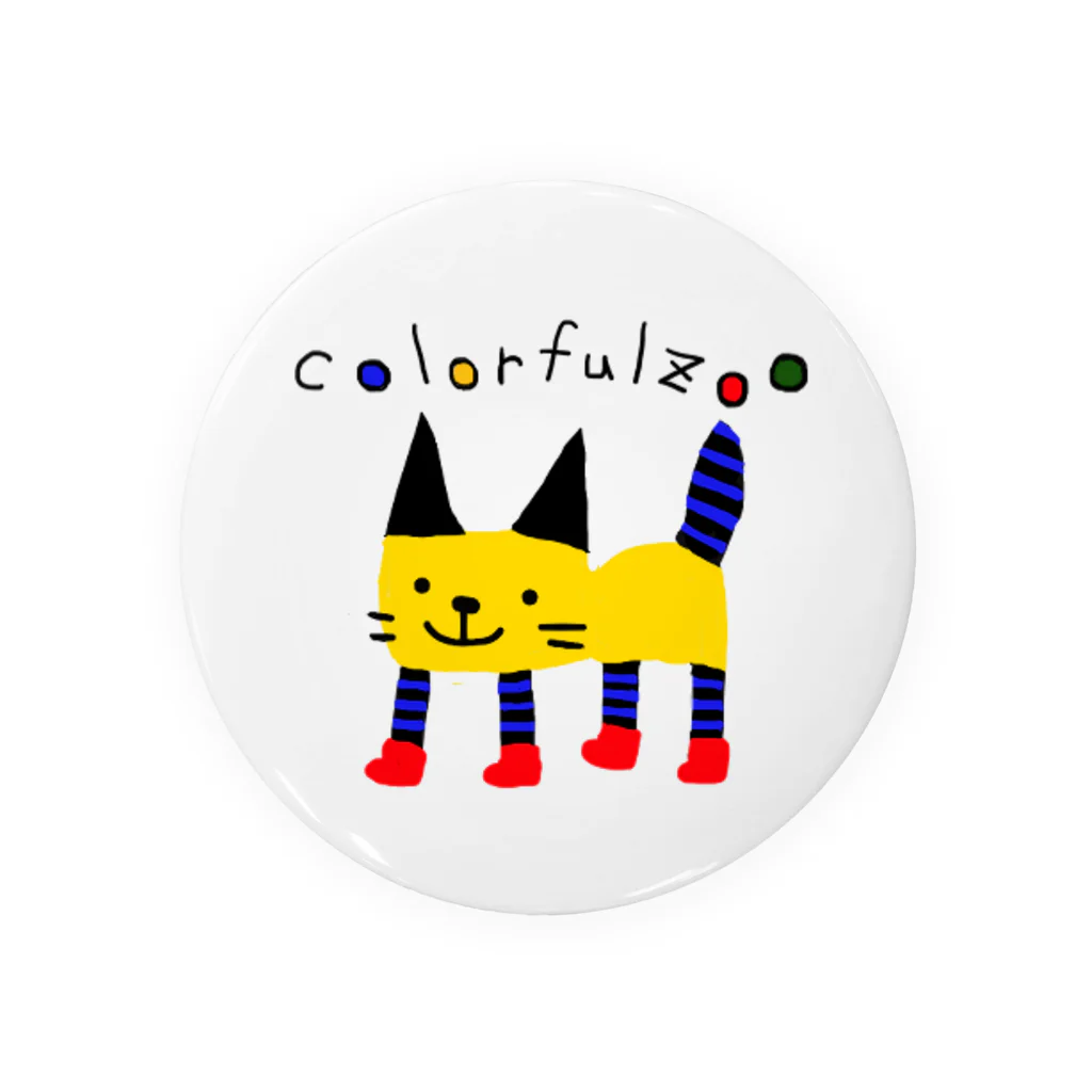 corocororinのcolorfulzoo  Tin Badge