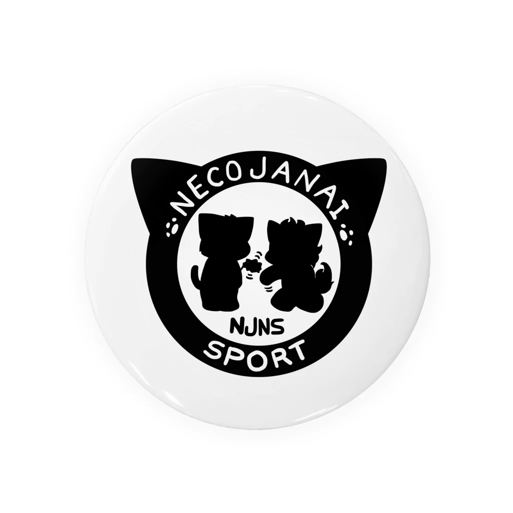 ぽたろのネコジャナイブランドのNECOJANAIスポーツ Tin Badge