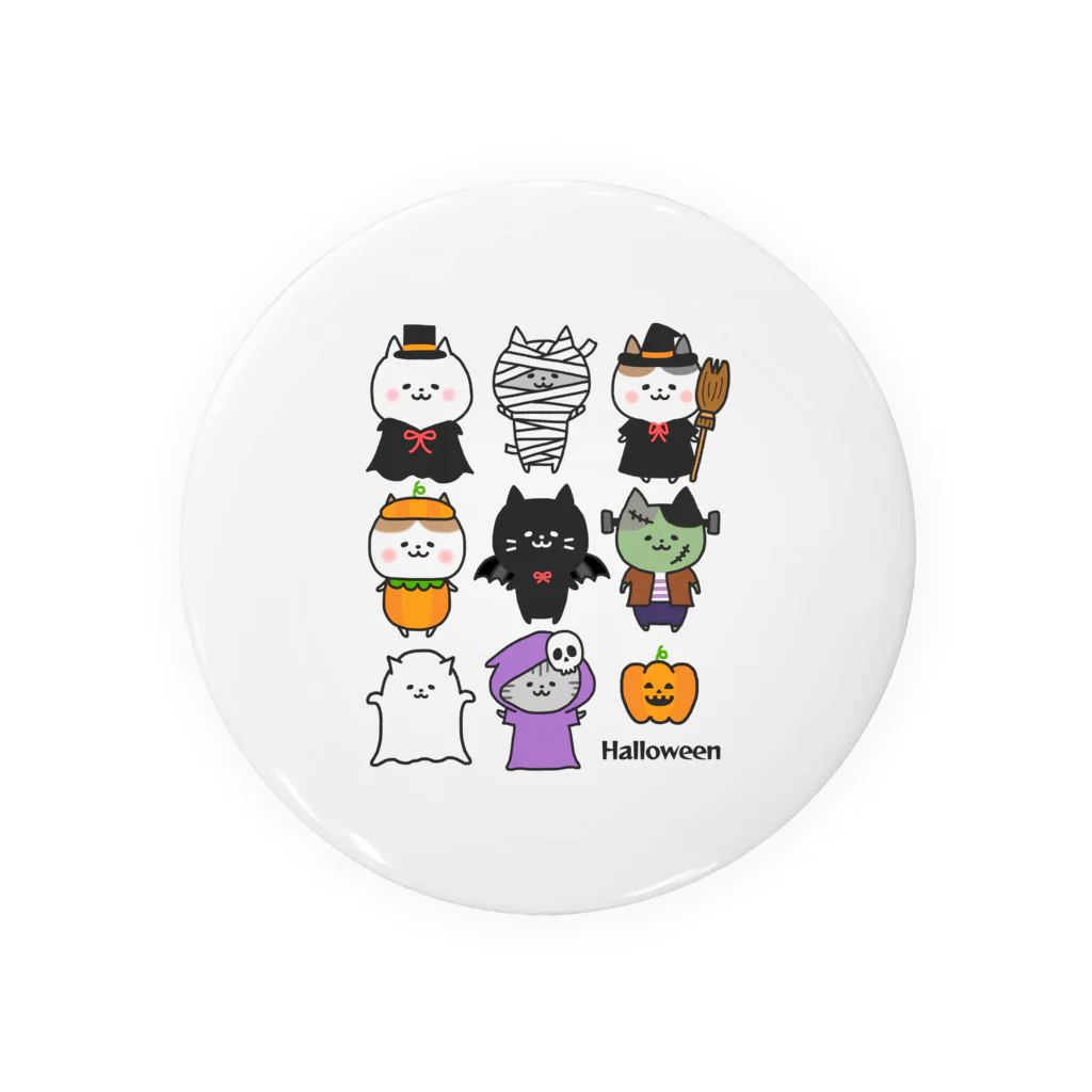 もちぱっちのHalloween🎃ねこさん2 缶バッジ