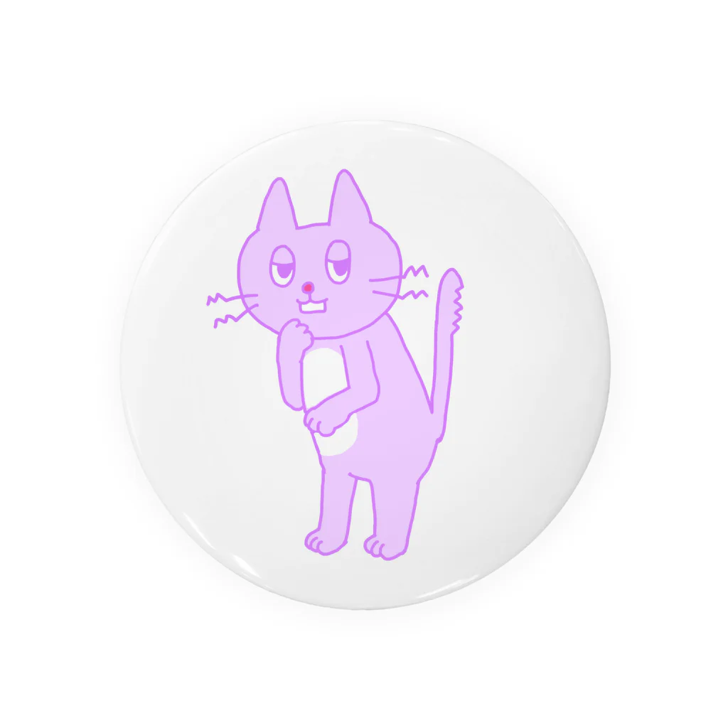 わたあめのねこ。 Tin Badge