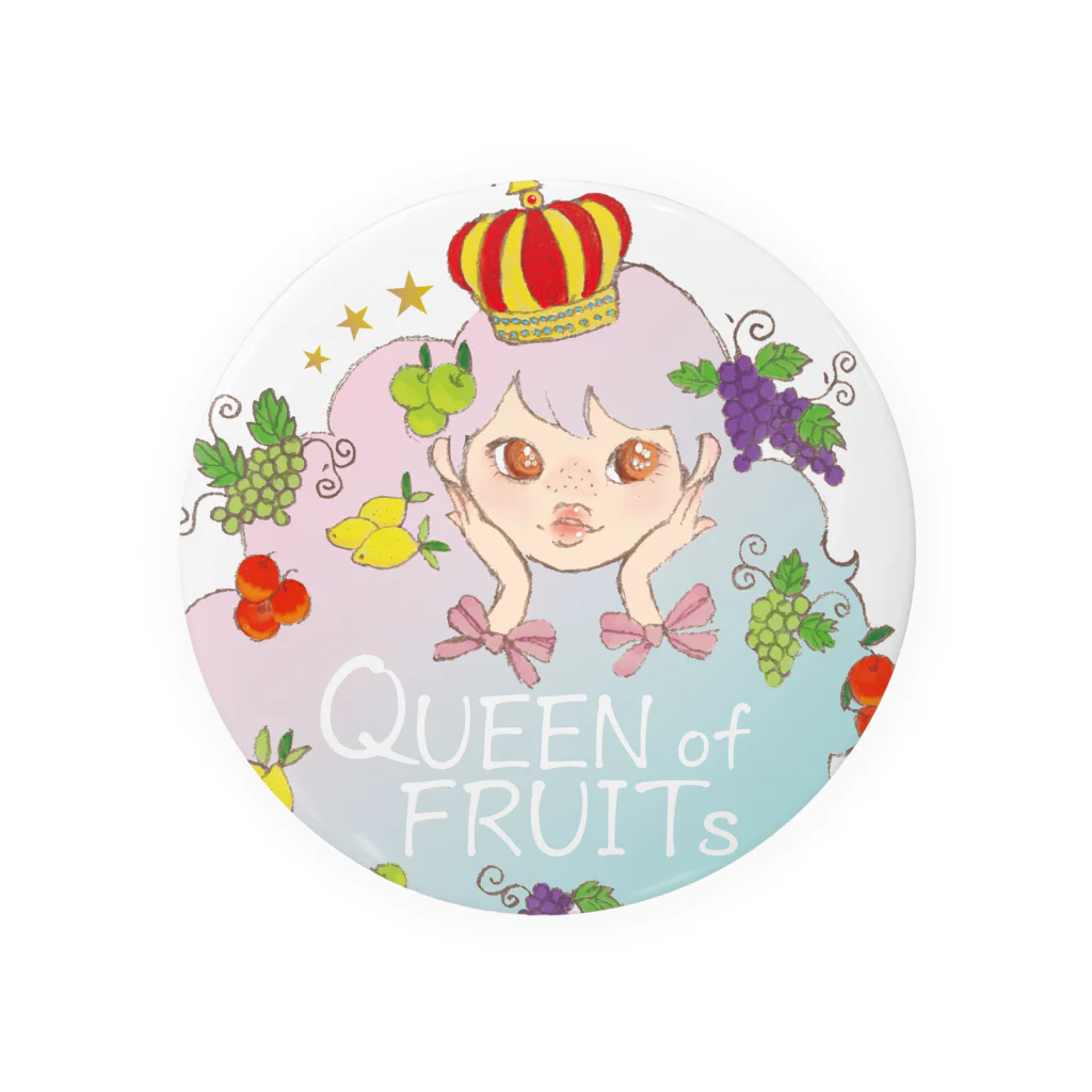 nanatitchのqueen of fruits Tin Badge