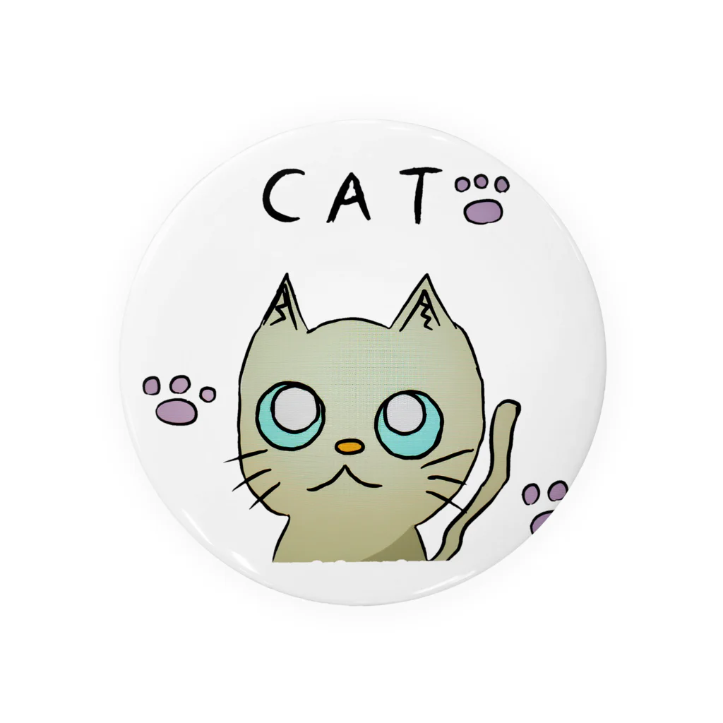 Lovelyのネコねこ Tin Badge