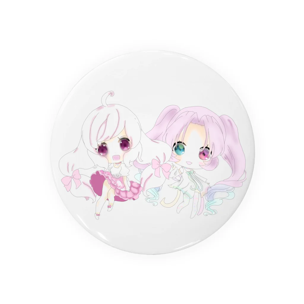 キューキャラの夢ちゃん＆ジュエリーちゃんグッズ！ Tin Badge