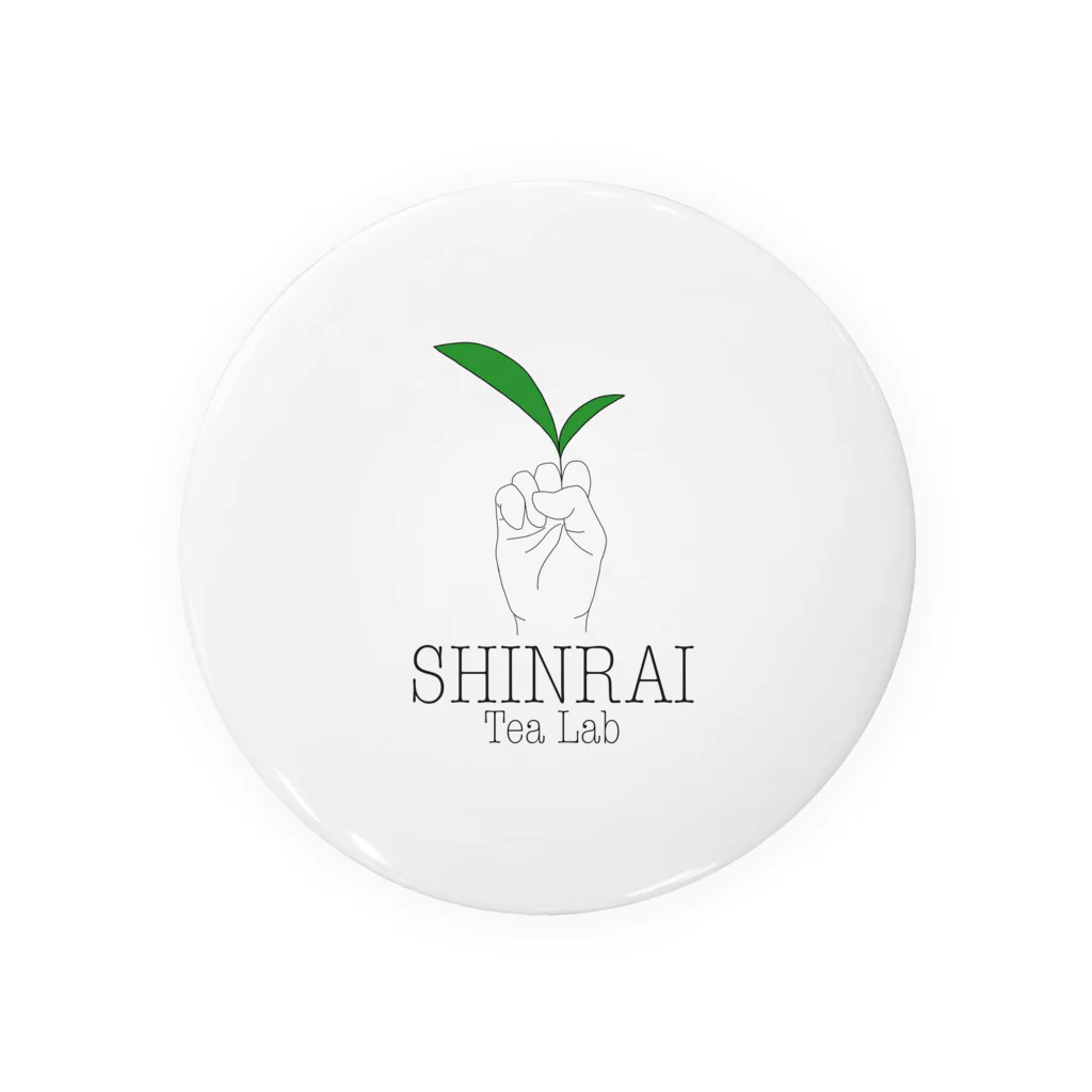 SHINRAI TEA LABのSHINRAI TEA LAB 英ロゴ 缶バッジ