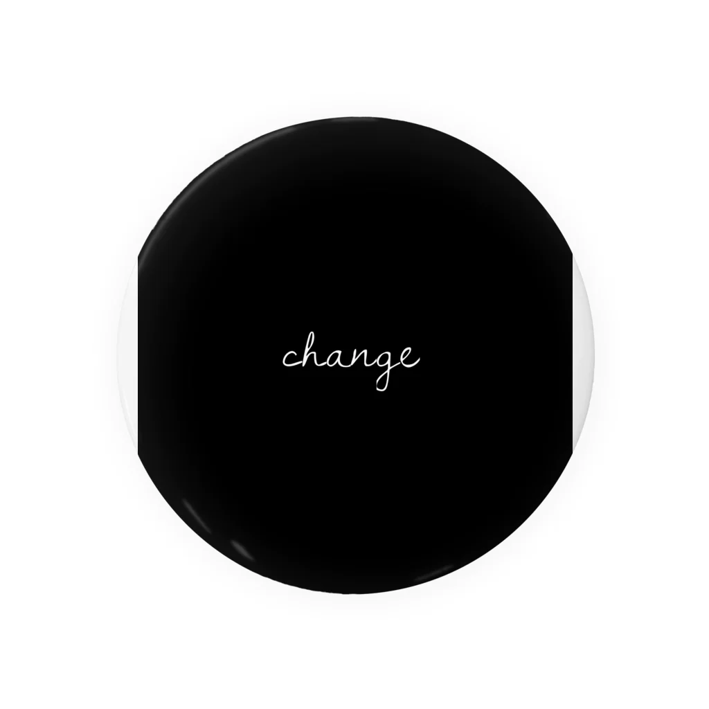 Be changeの.change Tin Badge