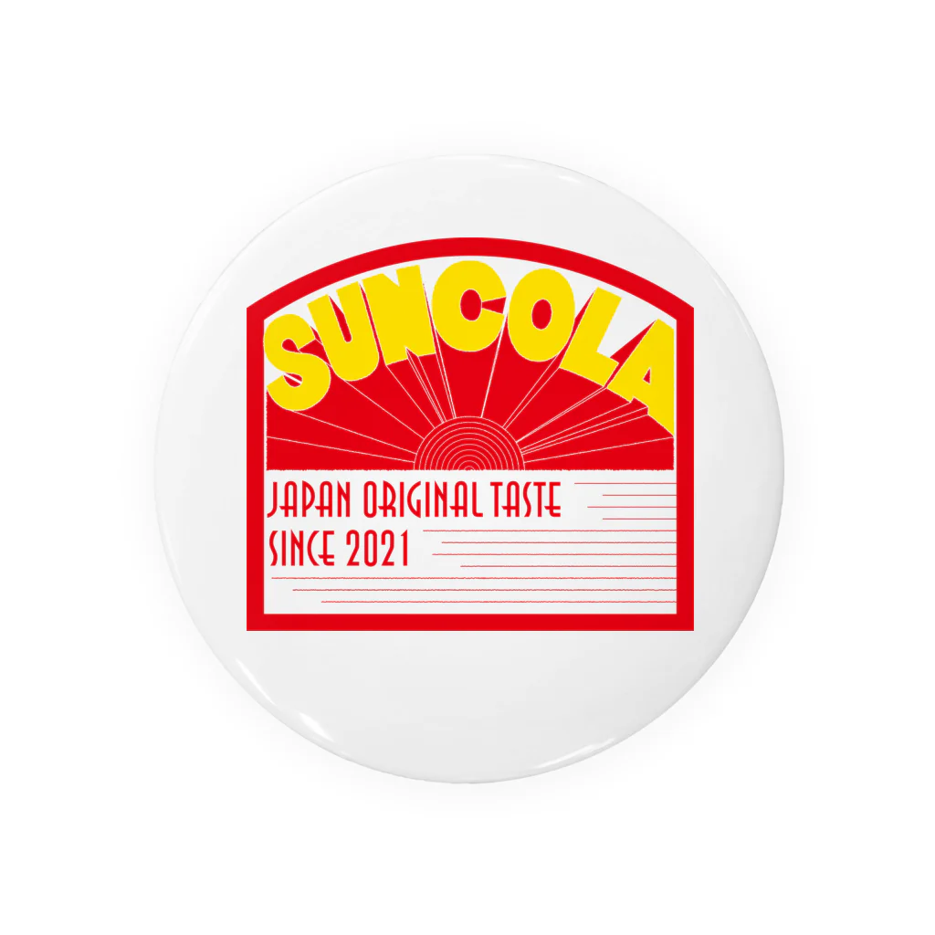 i-SHELFのSUNCOLA 缶バッジ