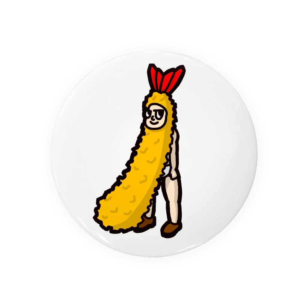 ジンレオナルドのJin who wear fried shrimp . Tin Badge