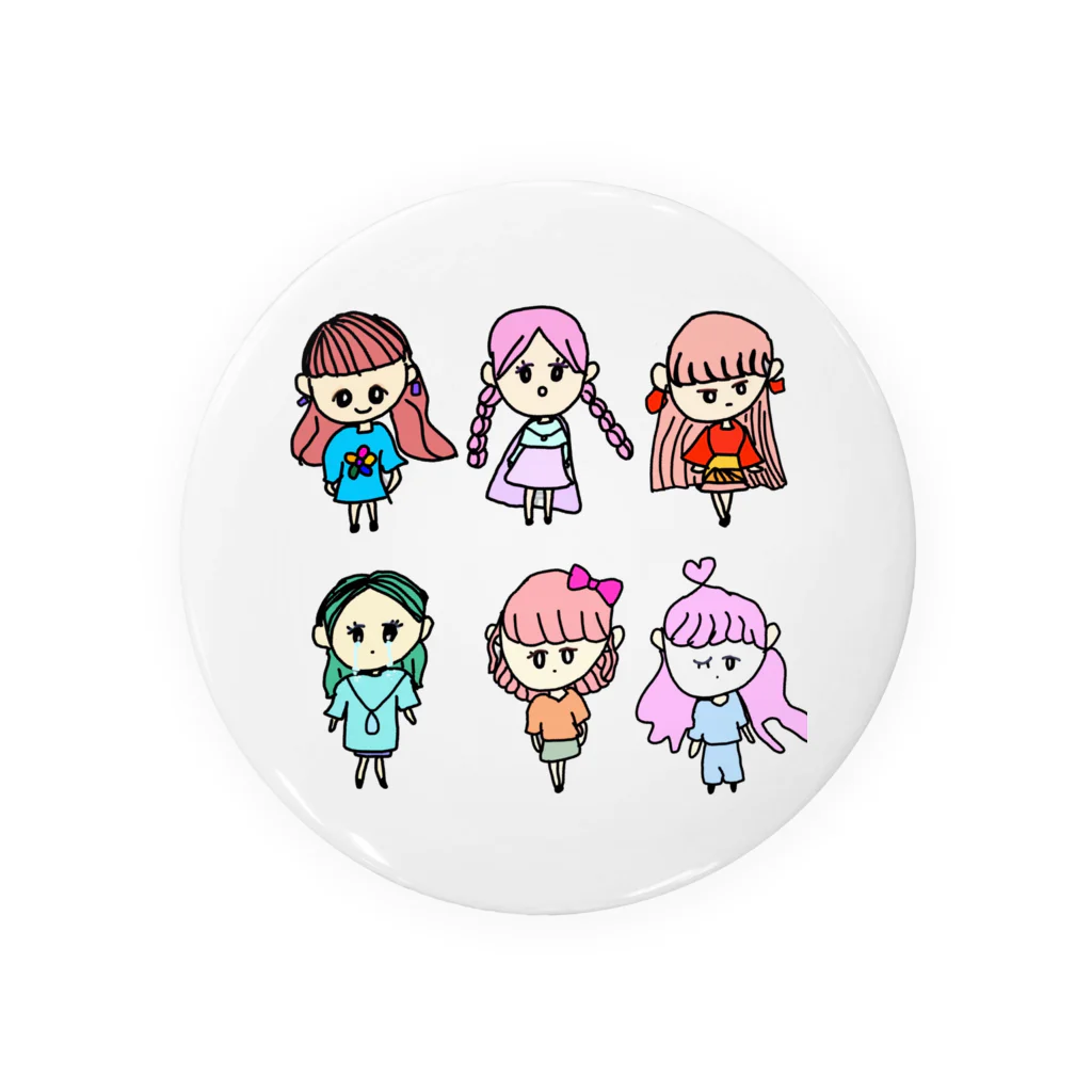 ♡シュガールズ♡の♡シュガールズ♡ Tin Badge