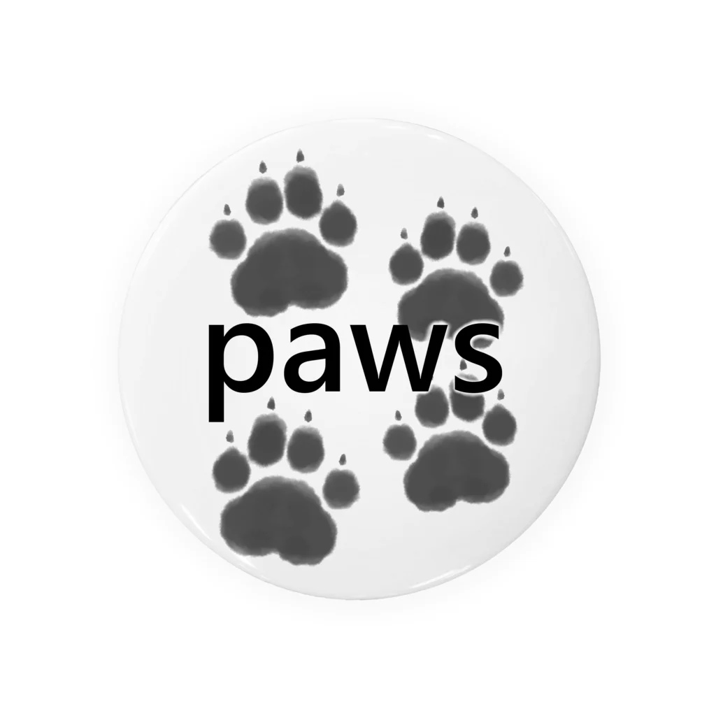 作sa/画ga/人toのcat paws TYPE3 Tin Badge