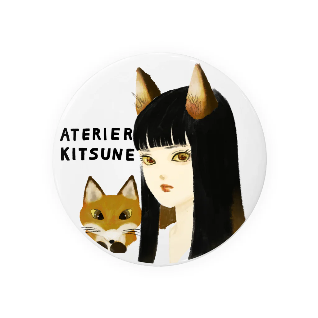 ATELIER KITSUNE/アトリエきつねのATELIER KITSUNE FOXY LADY 缶バッジ