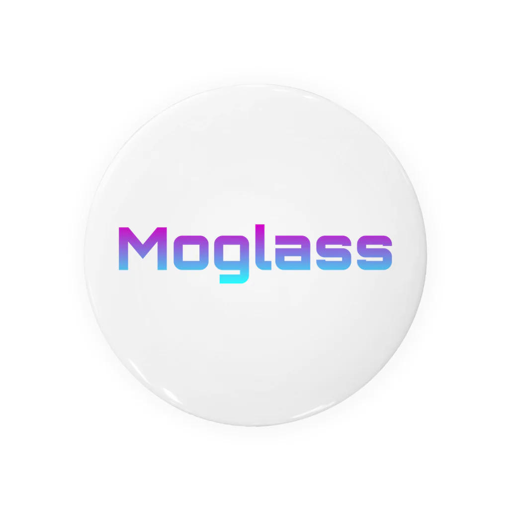 🕶🍑Moglass🍑🕶のMoglassロゴ [グラデ] 缶バッジ