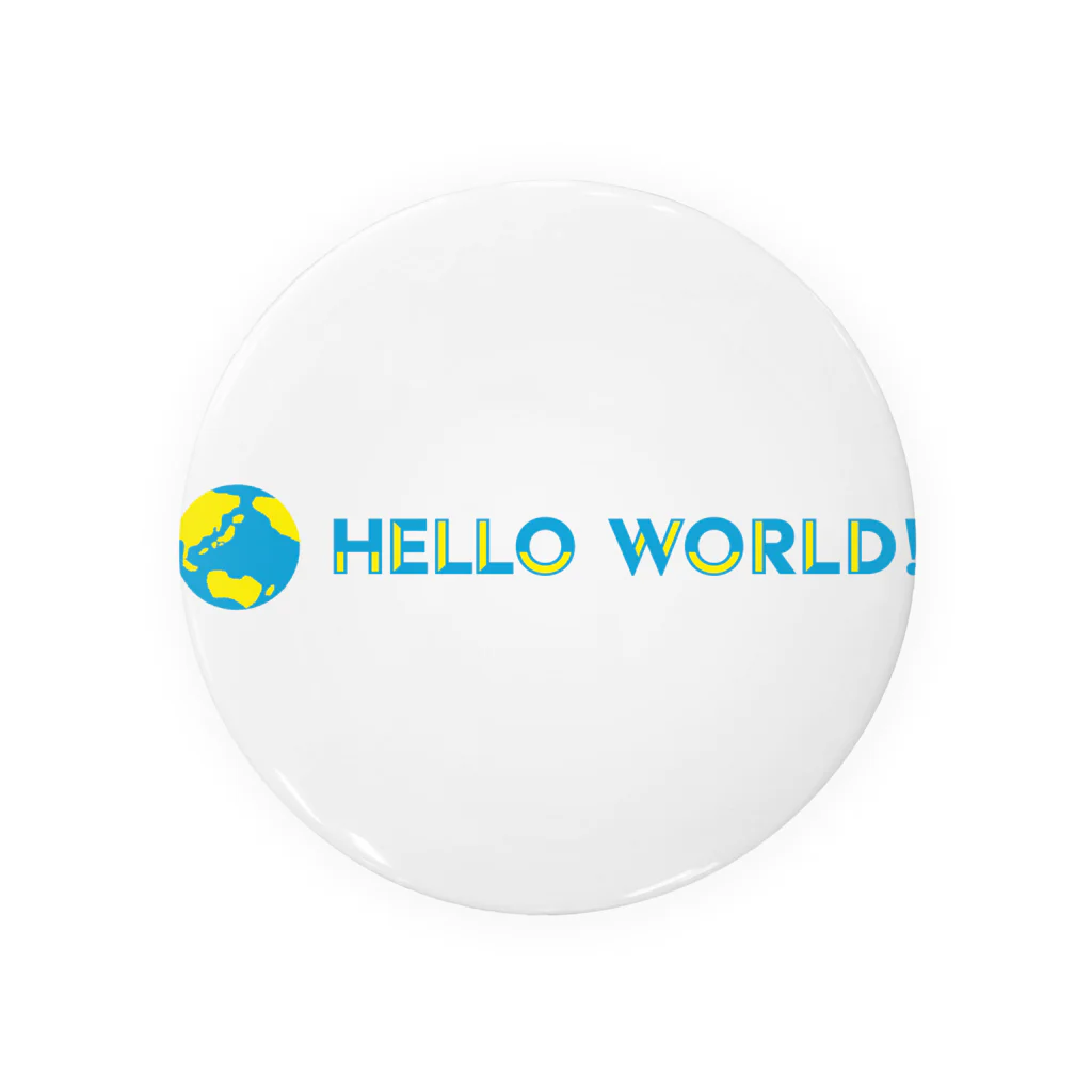 HelloWorld_suzuriのHelloWorld Tin Badge