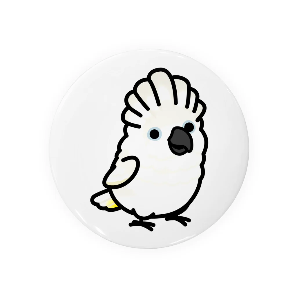 Cody the LovebirdのChubby Bird タイハクオウム (75mm専用ページ） Tin Badge