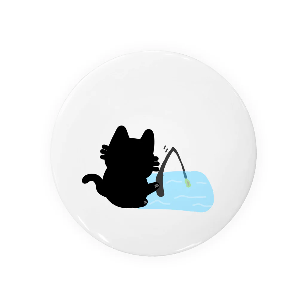 たまねこの釣り猫 Tin Badge