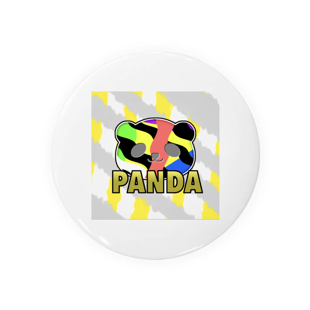 PANDAクラン＆ランランアイコンのPANDAクラングッズ Tin Badge