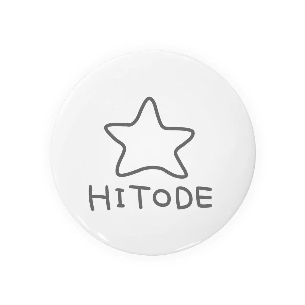 千月らじおのよるにっきのHITODE 缶バッジ