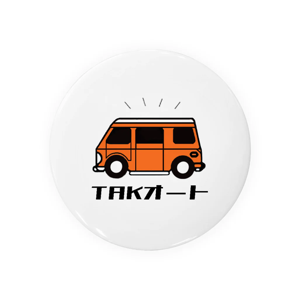 TAKオートのTAKオート Tin Badge