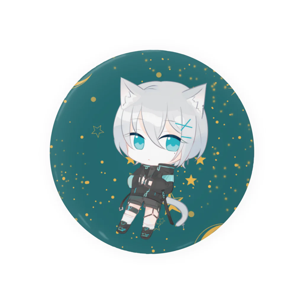 神夜🌙🗡@新人VTuberの神夜缶バッチNo.08 Tin Badge