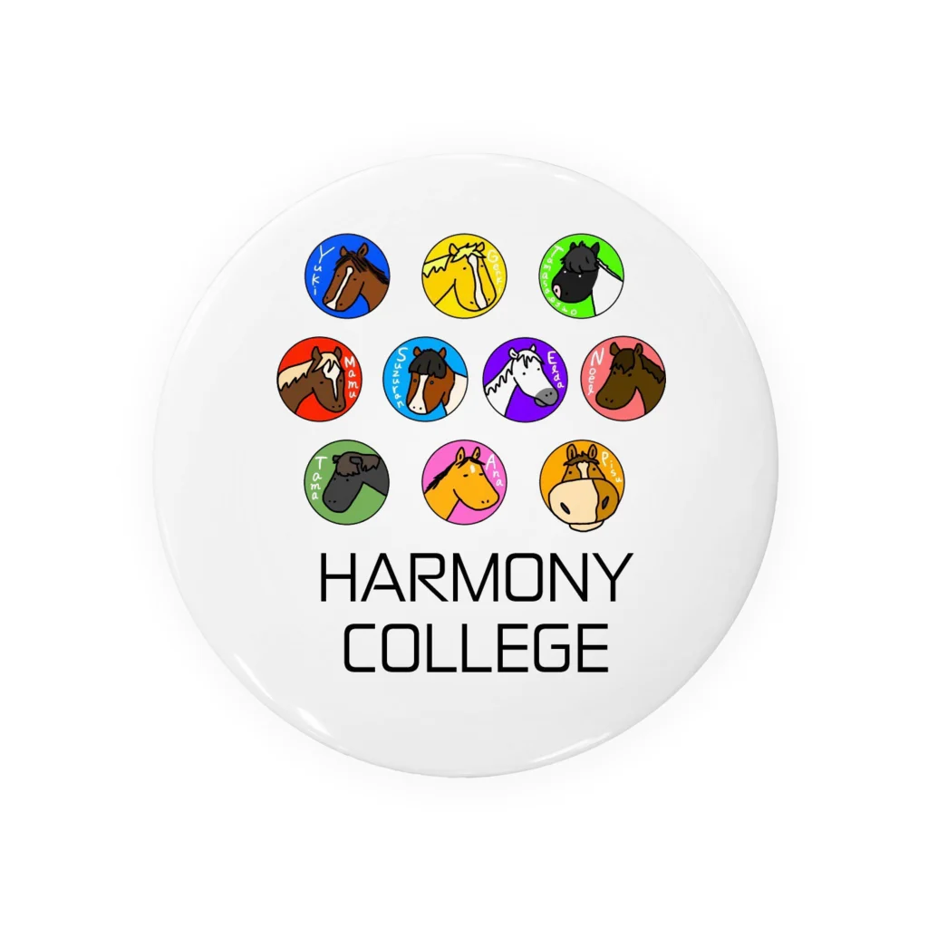 HarmonyCollege_Osyan-T-shirtのAllPony2021 Tin Badge